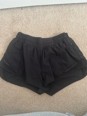 lululemon athletica Black Layered Athletic Shorts